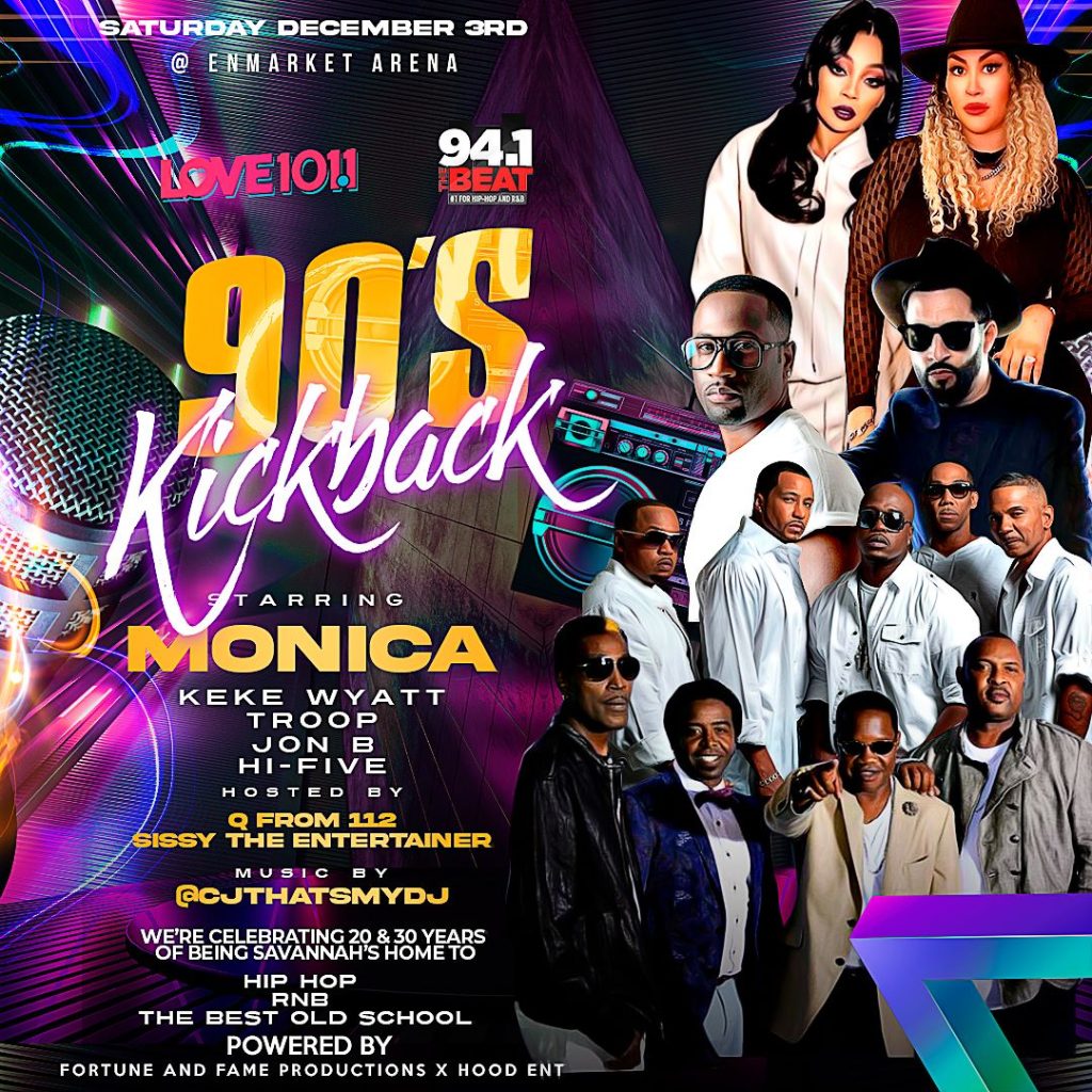 90’s R&B Kickback with Monica and Friends 