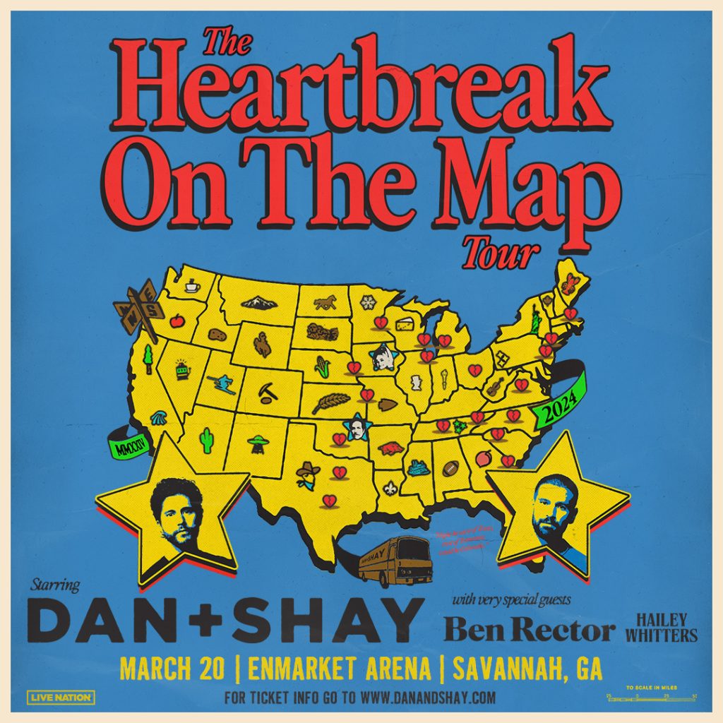 Dan + Shay: Heartbreak on the Map Tour 