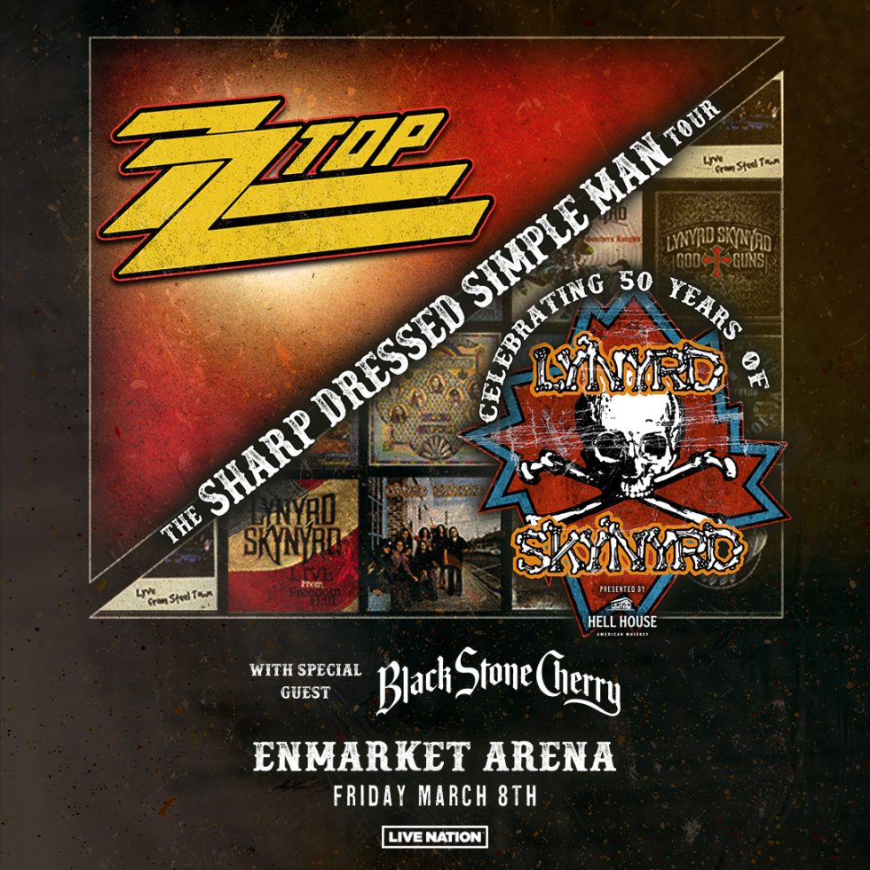 ZZ Top & Lynyrd Skynyrd Enmarket Arena