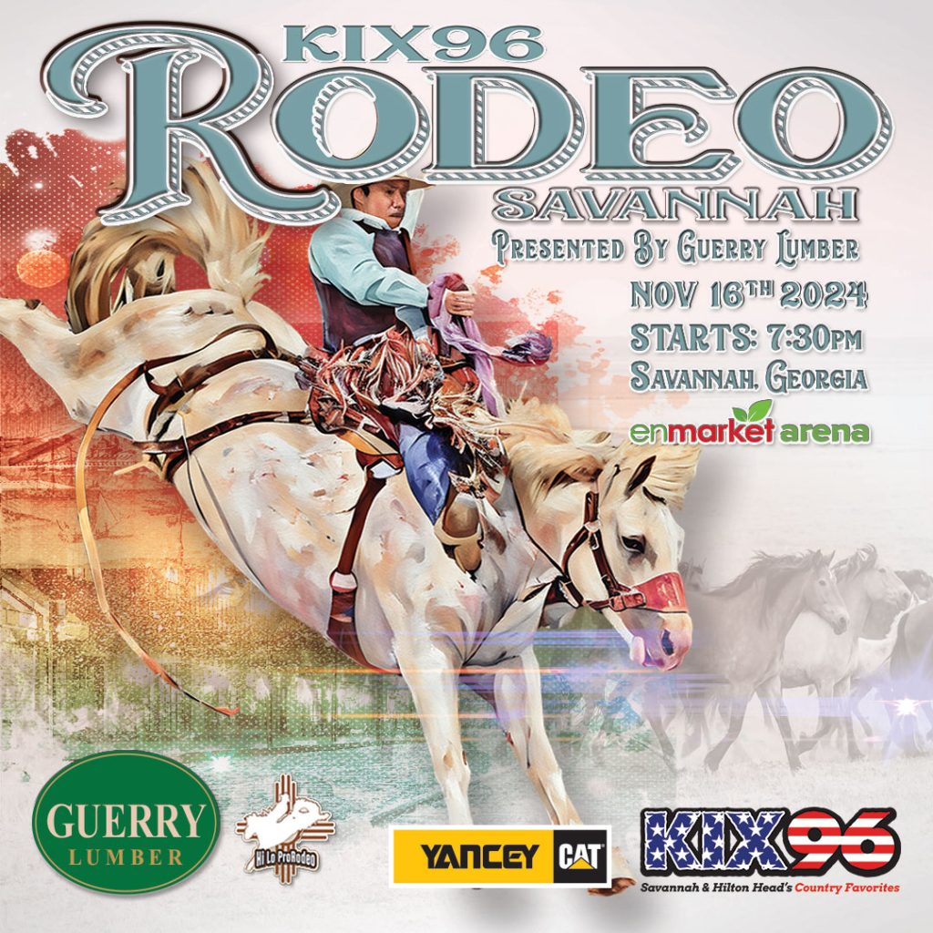 Kix 96 Rodeo Savannah presented by Guerry Lumber 