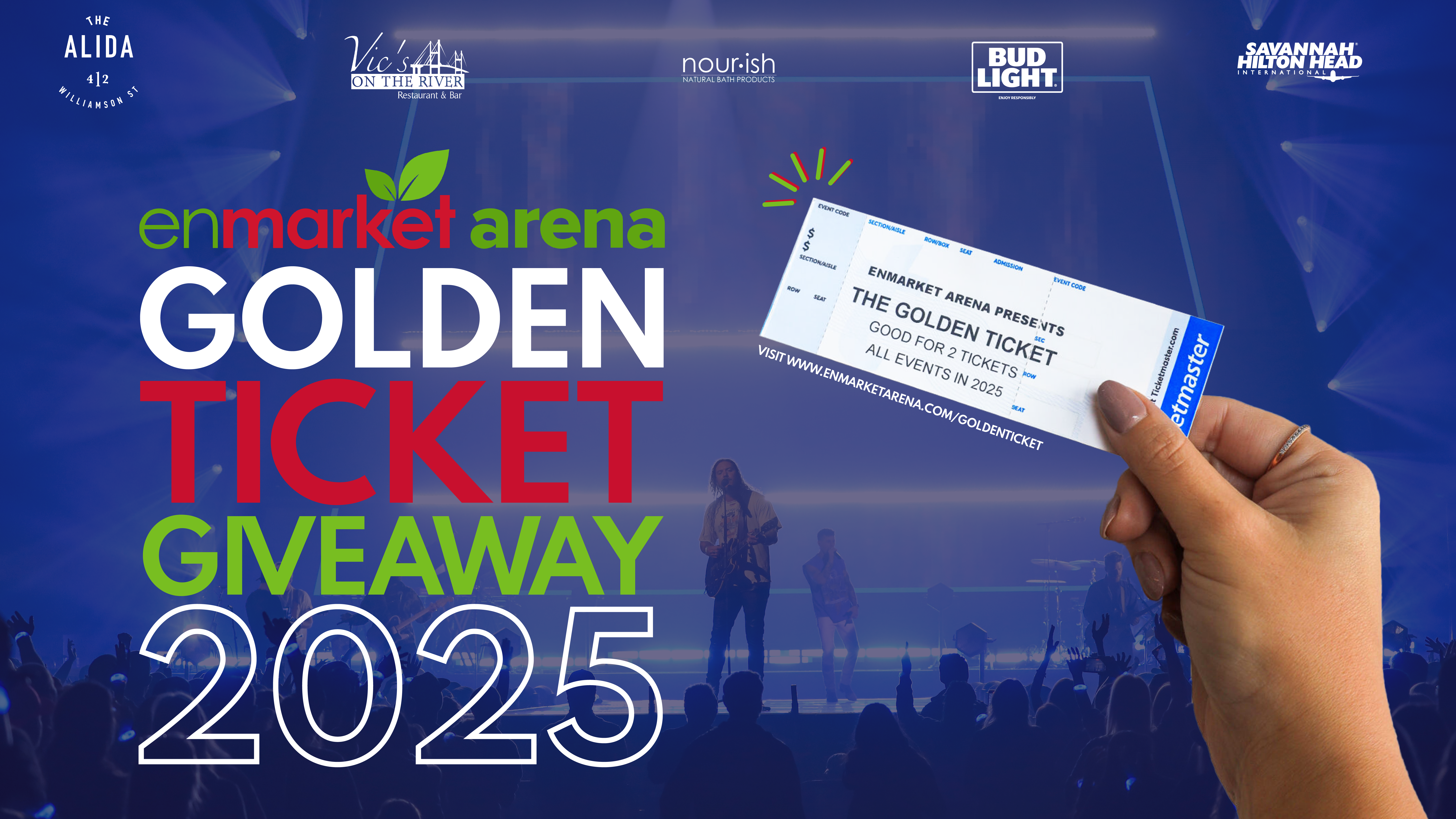 Enmarket Arena Golden Ticket Giveaway