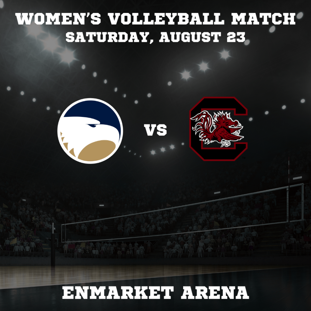 Georgia Southern Eagles vs. University of South Carolina Gamecocks Women’s Volleyball Match 