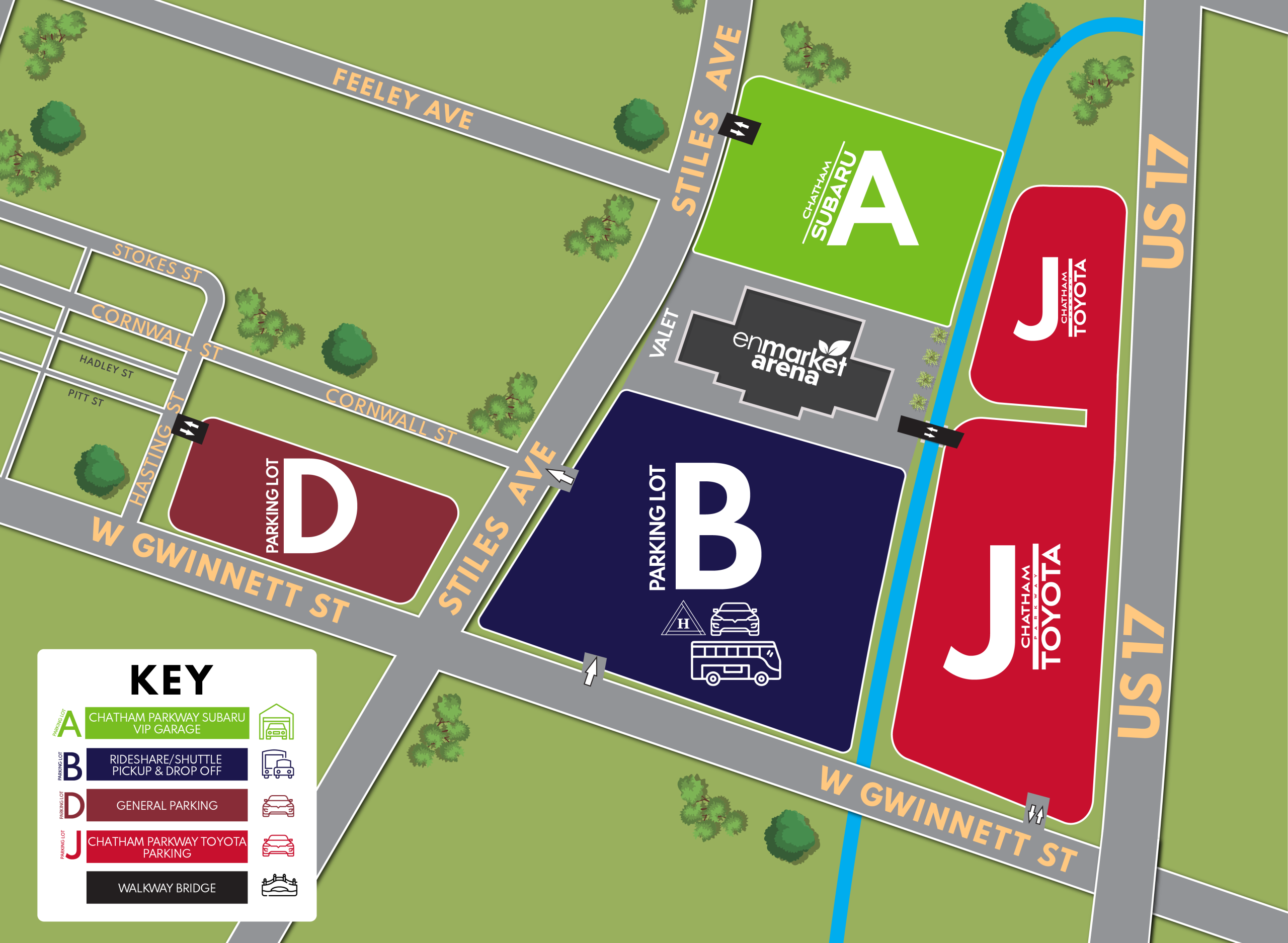 Ticketmaster Reserved Parking Enmarket Arena
