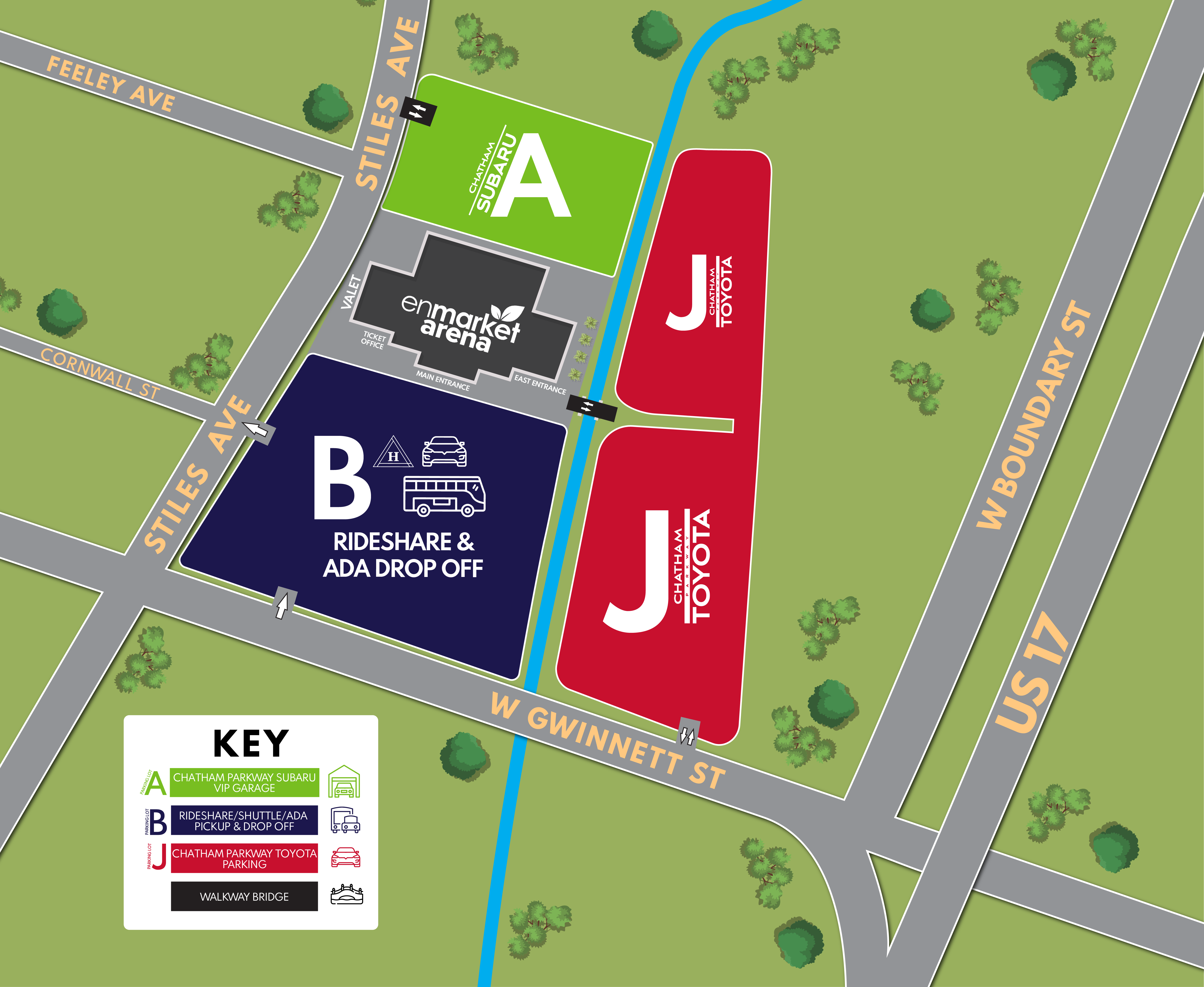 Ticketmaster Reserved Parking Enmarket Arena